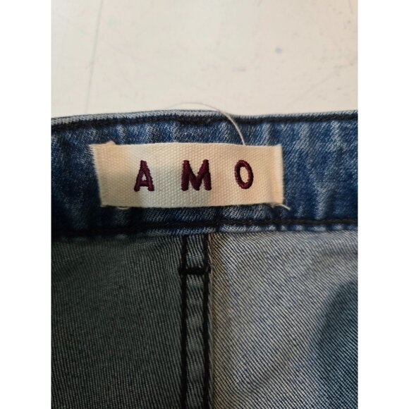 Amo Wide-Leg Audrey Wide-Leg Jeans in Starlight - Size 28 - Picture 4 of 10